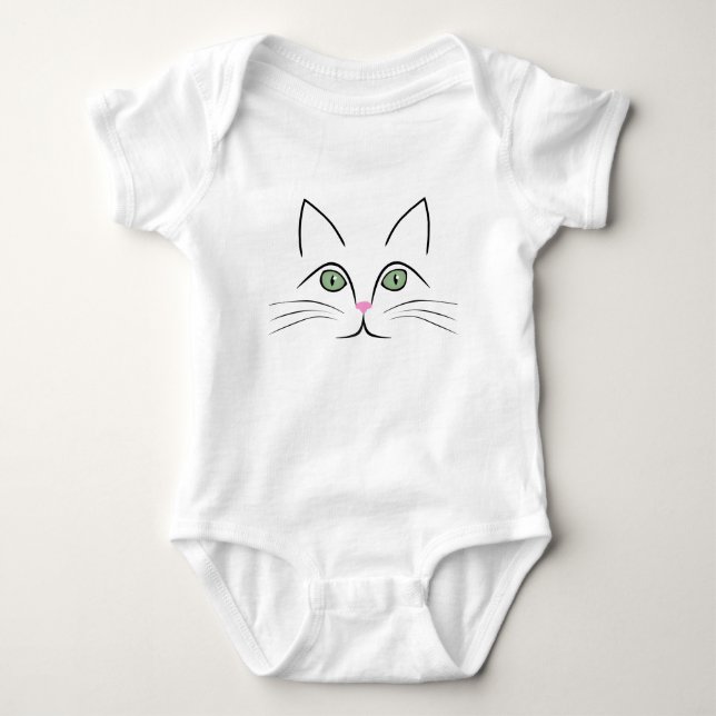 Camiseta Cara de gato (Frente)