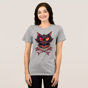 Camiseta Cara de Gato Grunge Incrível