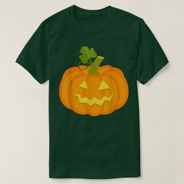 Camiseta Cara De Lanterna, Mau, Sorriso, Hallowee (Frente do Design)