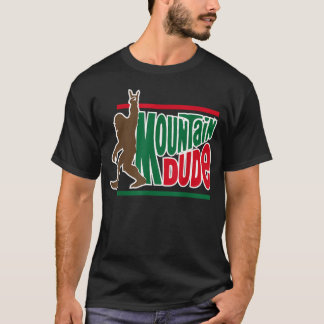 Camiseta Cara de Montanha Engraçado Pé Grande Sasquatch