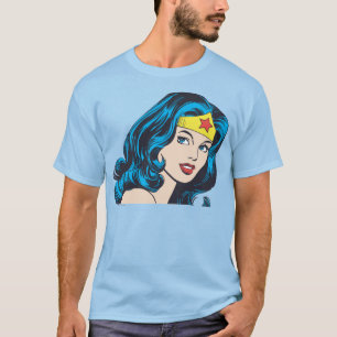 Camiseta Cara de Mulher Maravilha