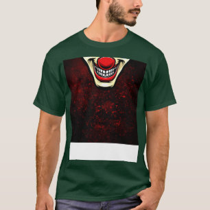 Camiseta Cara de Palhaço Assustador 1