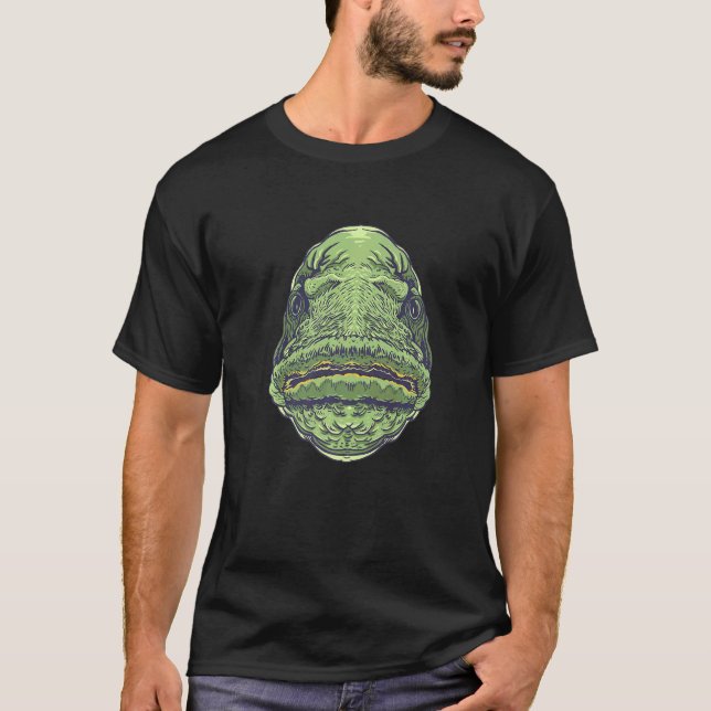 Camiseta Cara de Peixe Cara de Peixe Pescador (Frente)