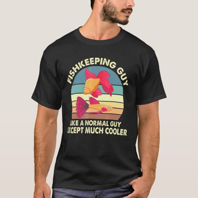 Camiseta Cara de Peixe Como Um Cara Normal Exceto Muito Leg (Frente)