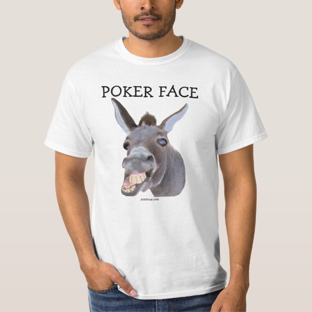 CAMISETA CARA DE PÓQUER (Frente)