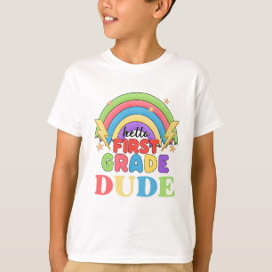 Camiseta Cara de Primeiro Ano de Volta à Escola 