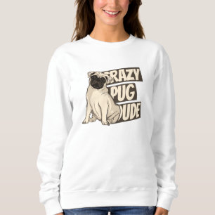 Camiseta Cara de Pug Louco