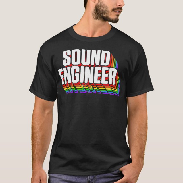 Camiseta Cara de som com toque de diversão do Engenheiro St (Frente)