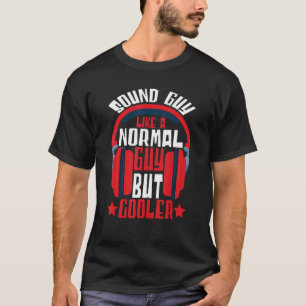 Camiseta Cara De Som Da Engenheiro De Som Como Um Áudio E D