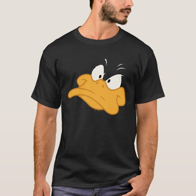 Camiseta Cara de Zangado do Pato Daffy™ (Frente)