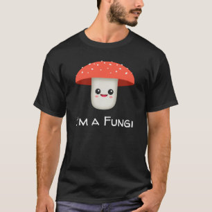 Camiseta Cara Divertida Fungi Mushroom