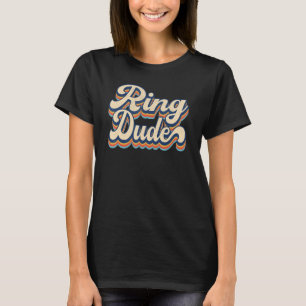 Camiseta Cara do Anel Retro Churrasco de Noiva para o Anel