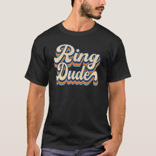 Camiseta Cara do Anel Retro  Churrasco de Noiva Para o Cara