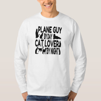 Camiseta Cara do avião do gato