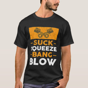 Camiseta Cara do Carro Chupar Apertar Bang Explodir