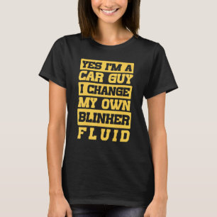 Camiseta Cara do Carro Eu Troco Meu Próprio Fluido de Inter