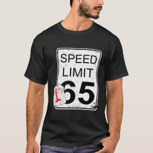 Camiseta Cara Do Carro Mais Rápido Que O Sinal De Limite De