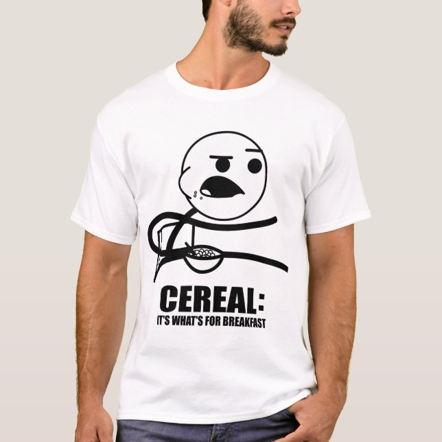Camiseta Cara do cereal (Frente)