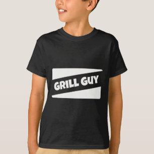 Camiseta Cara do Churrasco de Verão BBQ Churrasco Carne Gre