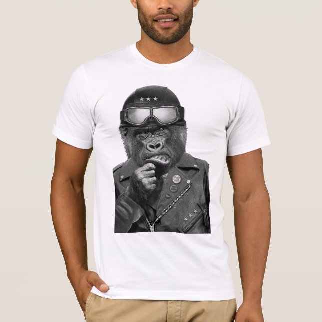 Camiseta Cara do gorila (Frente)