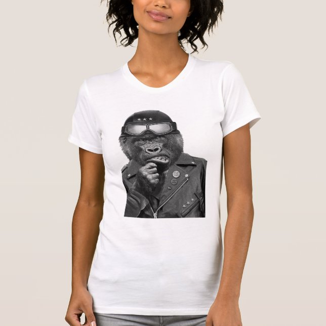 Camiseta Cara do gorila (Frente)