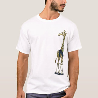Camiseta Cara do laço do girafa
