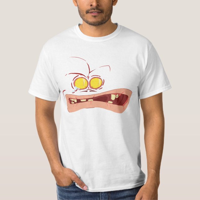 Camiseta Cara do monstro (Frente)