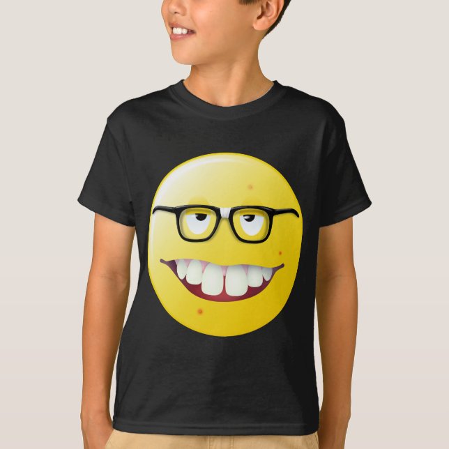 Camiseta Cara do nerd (Frente)