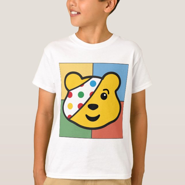 Camiseta Cara do Urso Pudsey (Frente)