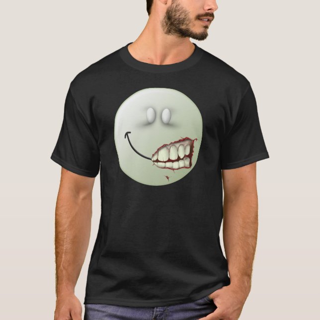 Camiseta Cara do zombi (Frente)