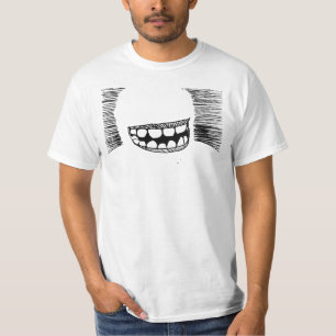 Camiseta cara dos dentes