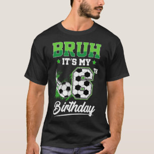 Camiseta Cara é meu 6º aniversário fã de esportes menino 6