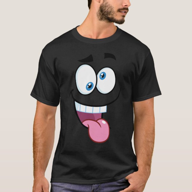 Camiseta cara engraçada (Frente)