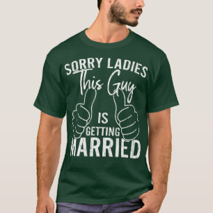 Camiseta Cara Está Casando Engraçado Casamento De Marido De