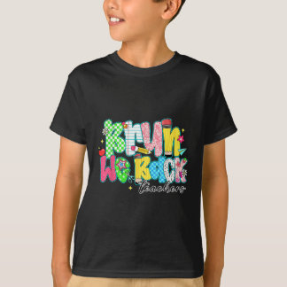 Camiseta Cara, estamos de volta. Dia dos professores, volta