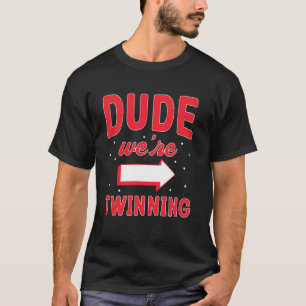 Camiseta Cara Estamos Gêmeos Meninos Dia dos Gêmeos Semana 