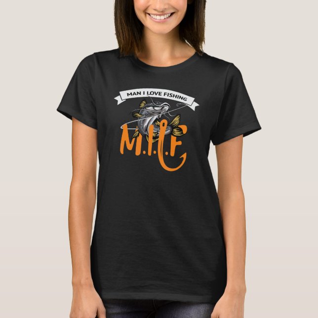 Camiseta Cara Eu Adoro Pescar (Frente)