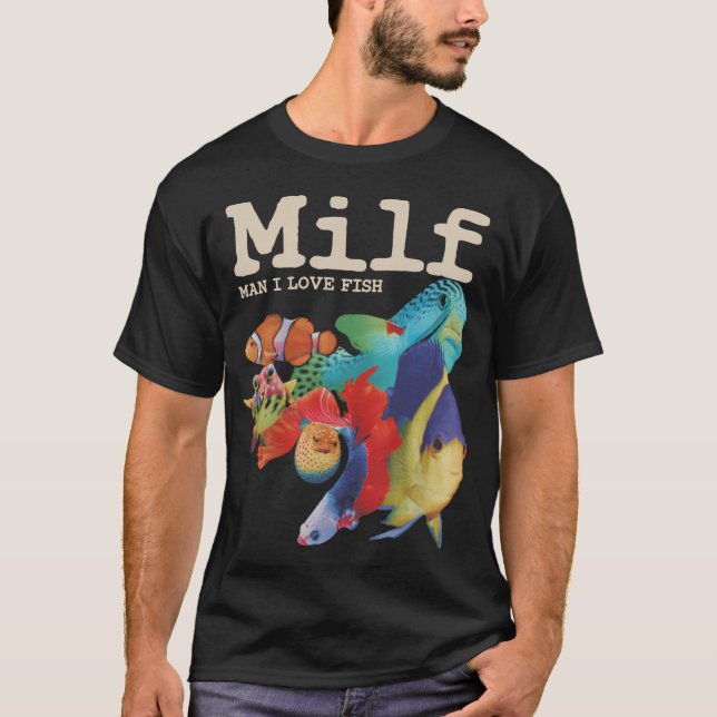 Camiseta Cara Eu Amo Peixe (Frente)