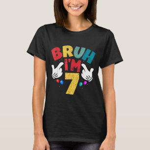 Camiseta Cara Eu Sou Presentes Meninos Meninas 7 Anos É Meu