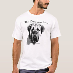 Camiseta Cara feliz do Mastiff