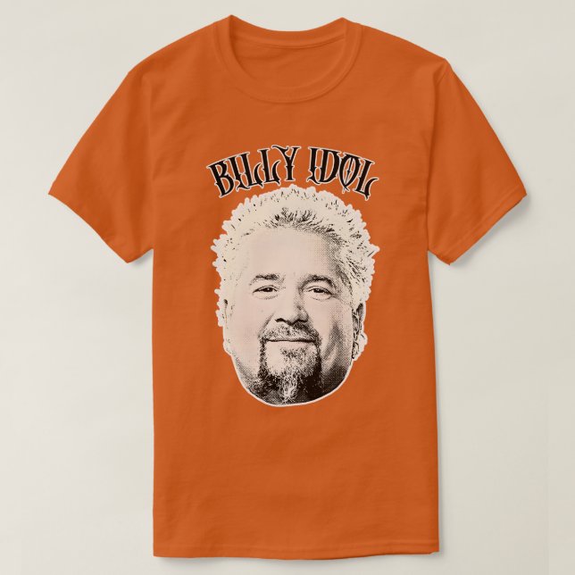 Camiseta Cara Fieri Meme Fan Art Design (Frente do Design)