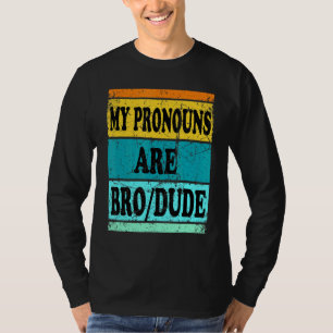Camiseta Cara Irmão Pronouns Men