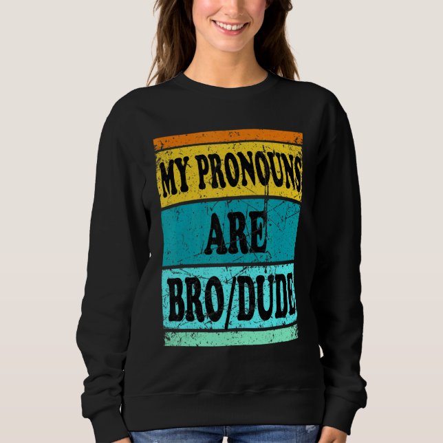 Camiseta Cara Irmão Pronouns Men (Frente)