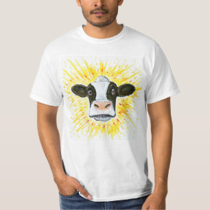 Camiseta Cara louca da vaca