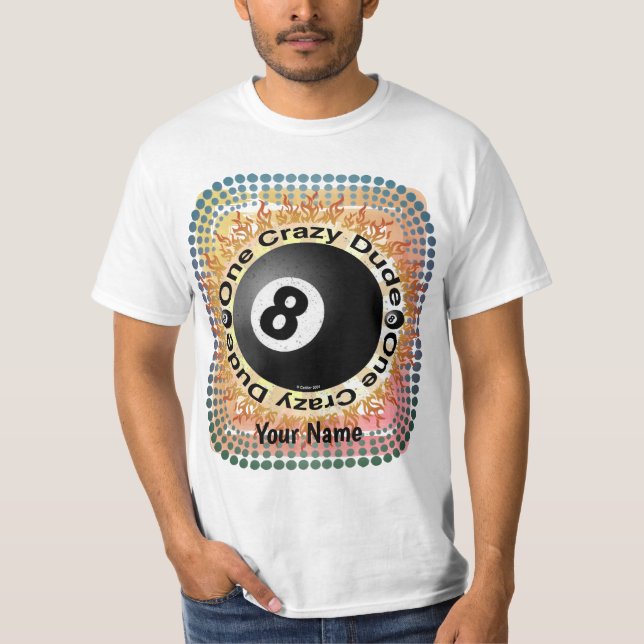 Camiseta Cara Louco e Oito (Frente)