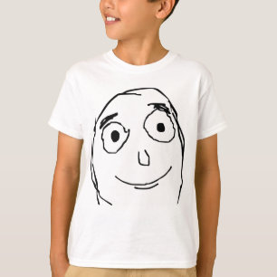 Camiseta Cara melhor do que o esperado Meme da raiva