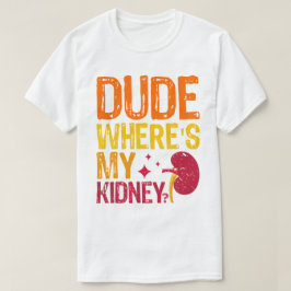 Camiseta Cara, onde está minha nefrologia de transplante de