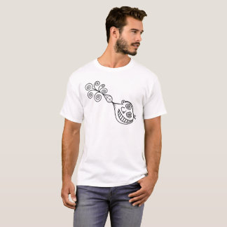 Camiseta Cara puxada para cima