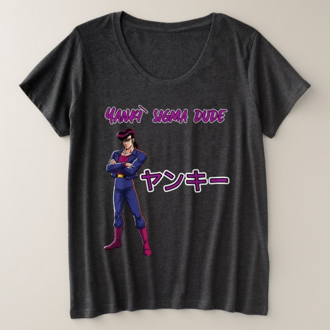 Camiseta Cara Sigma Dude  (Frente do Design)