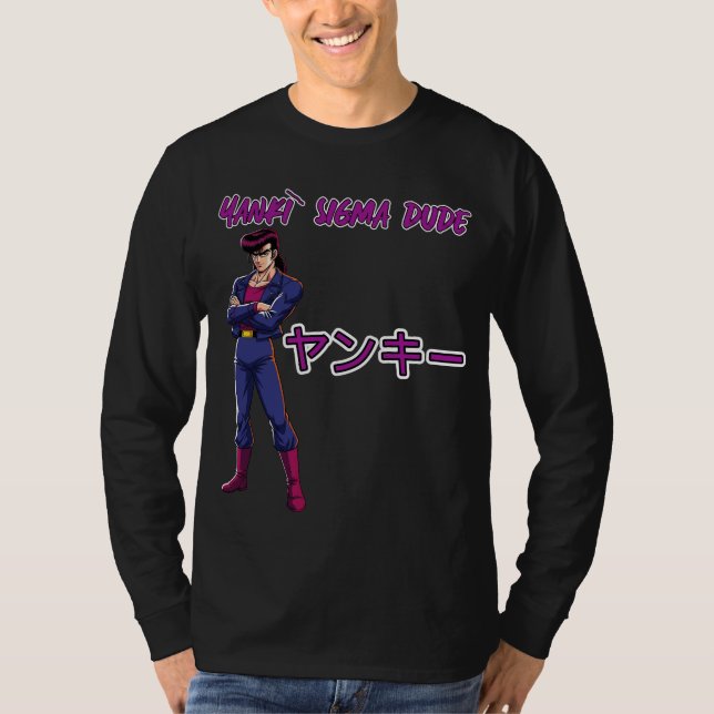 Camiseta Cara Sigma Dude  (Frente)